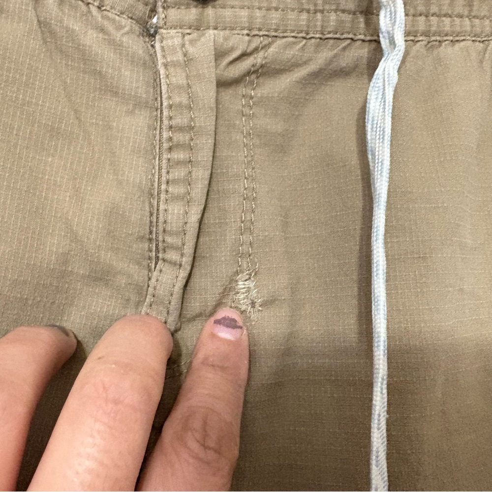 Vuori Ripstop Climber Pants Mens L Khaki Athletic Outdoor Hiking Travel Stretch - Picture 4 of 10